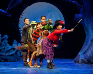 Production photographs for Room on The Broom,KW & NB Ltd, October 2014